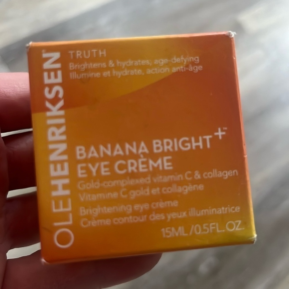 Ole Henriksen Banana Bright Eye cream vitamin c collagen NWT - Picture 3 of 8